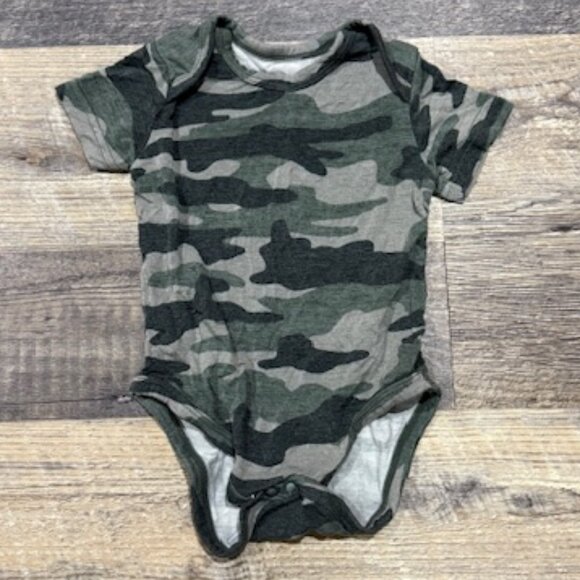 Little Sleepies 3-6 Months Camo Print Bodysuit - Picture 1 of 4